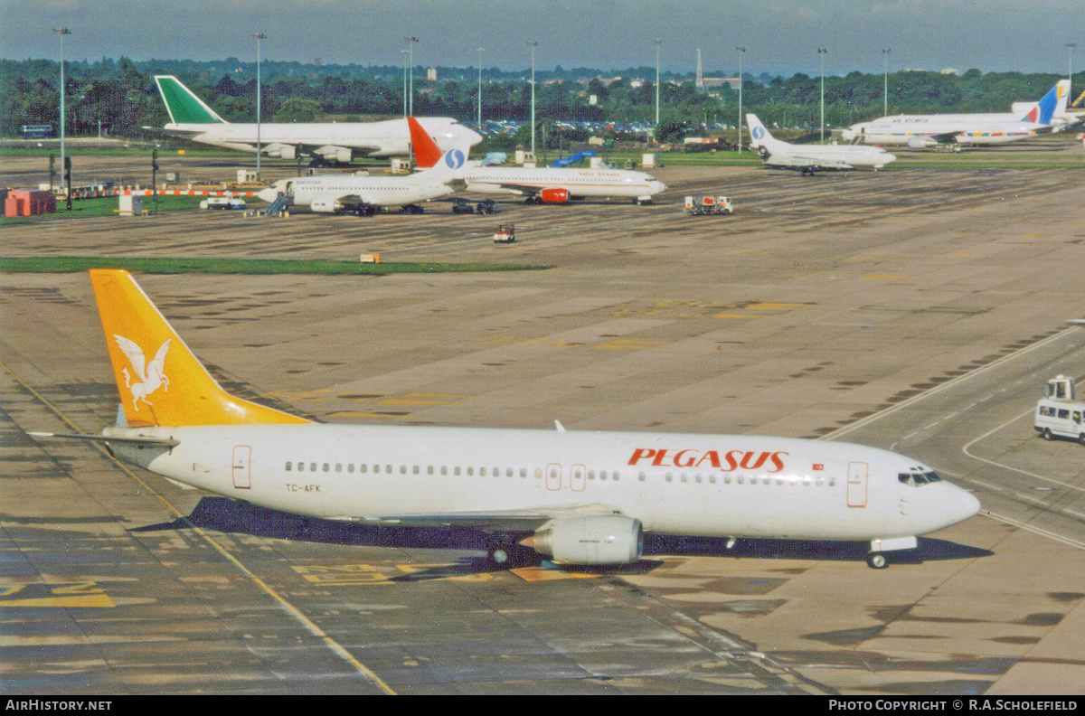 Aircraft Photo of TC-AFK | Boeing 737-4Y0 | Pegasus Airlines | AirHistory.net #267998