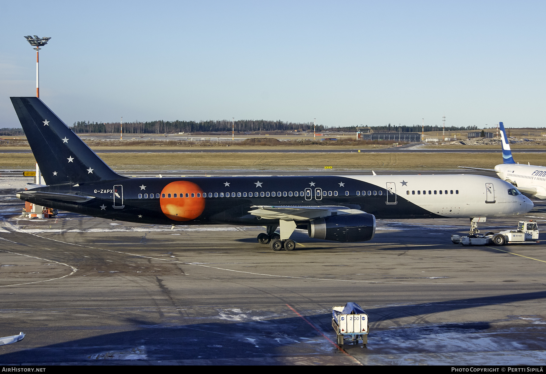 Aircraft Photo of G-ZAPX | Boeing 757-256 | Titan Airways | AirHistory.net #268013