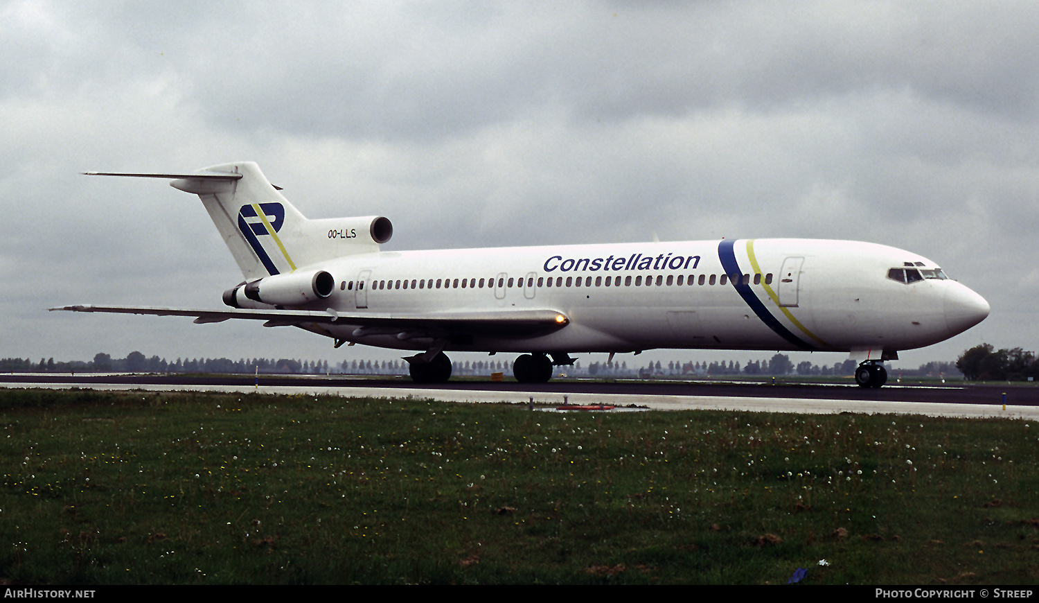 Aircraft Photo of OO-LLS | Boeing 727-2X3/Adv | Constellation International Airlines | AirHistory.net #268023