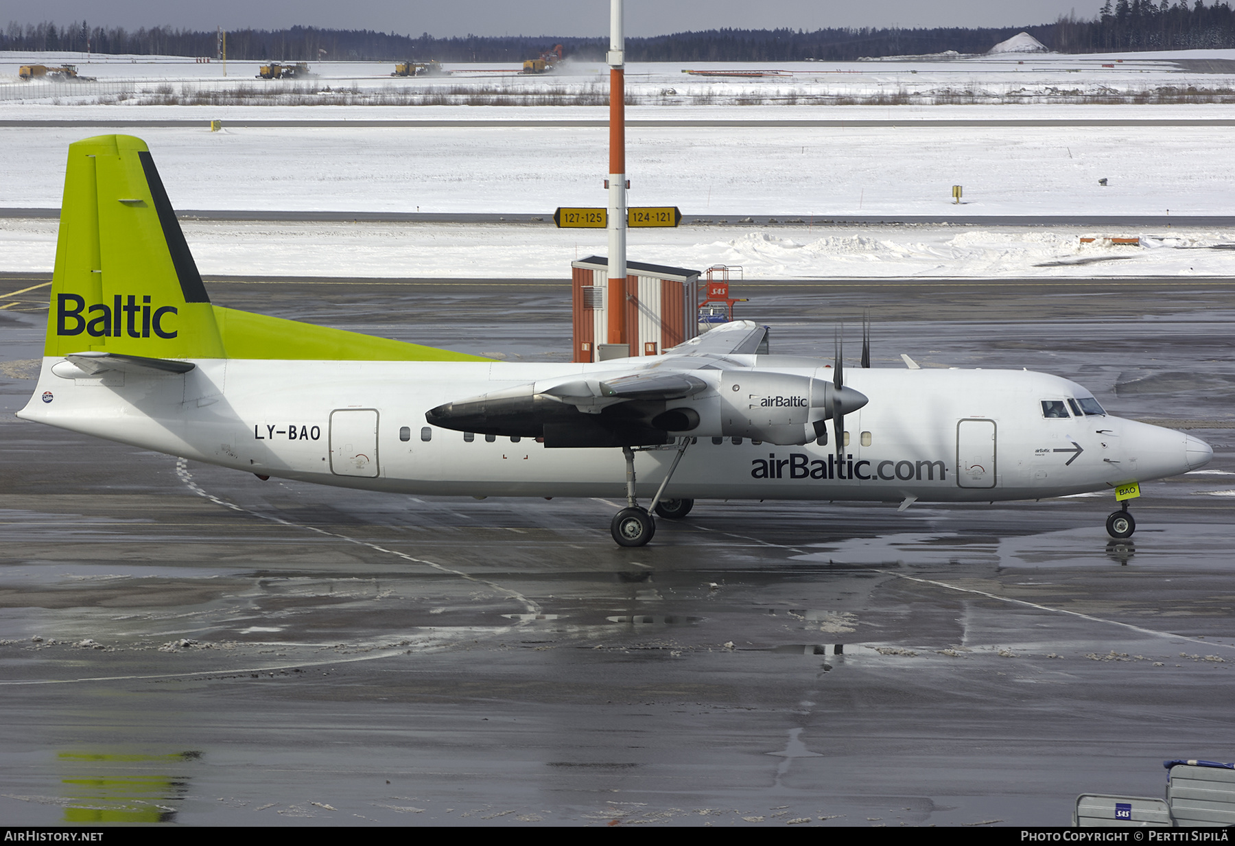 Aircraft Photo of LY-BAO | Fokker 50 | AirBaltic | AirHistory.net #268025