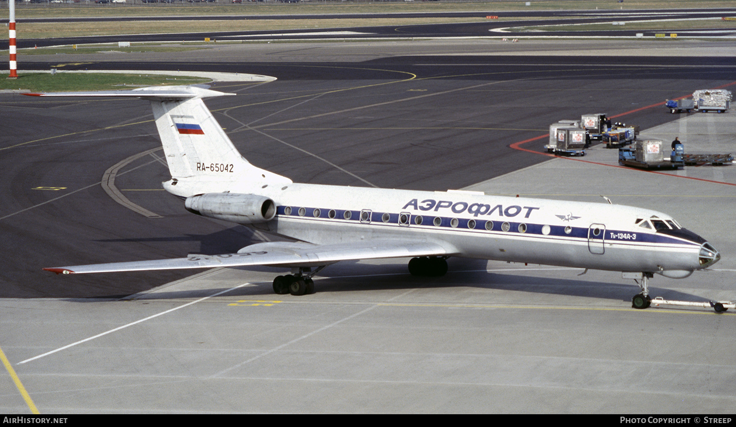 Aircraft Photo of RA-65042 | Tupolev Tu-134A-3 | Aeroflot | AirHistory.net #268031