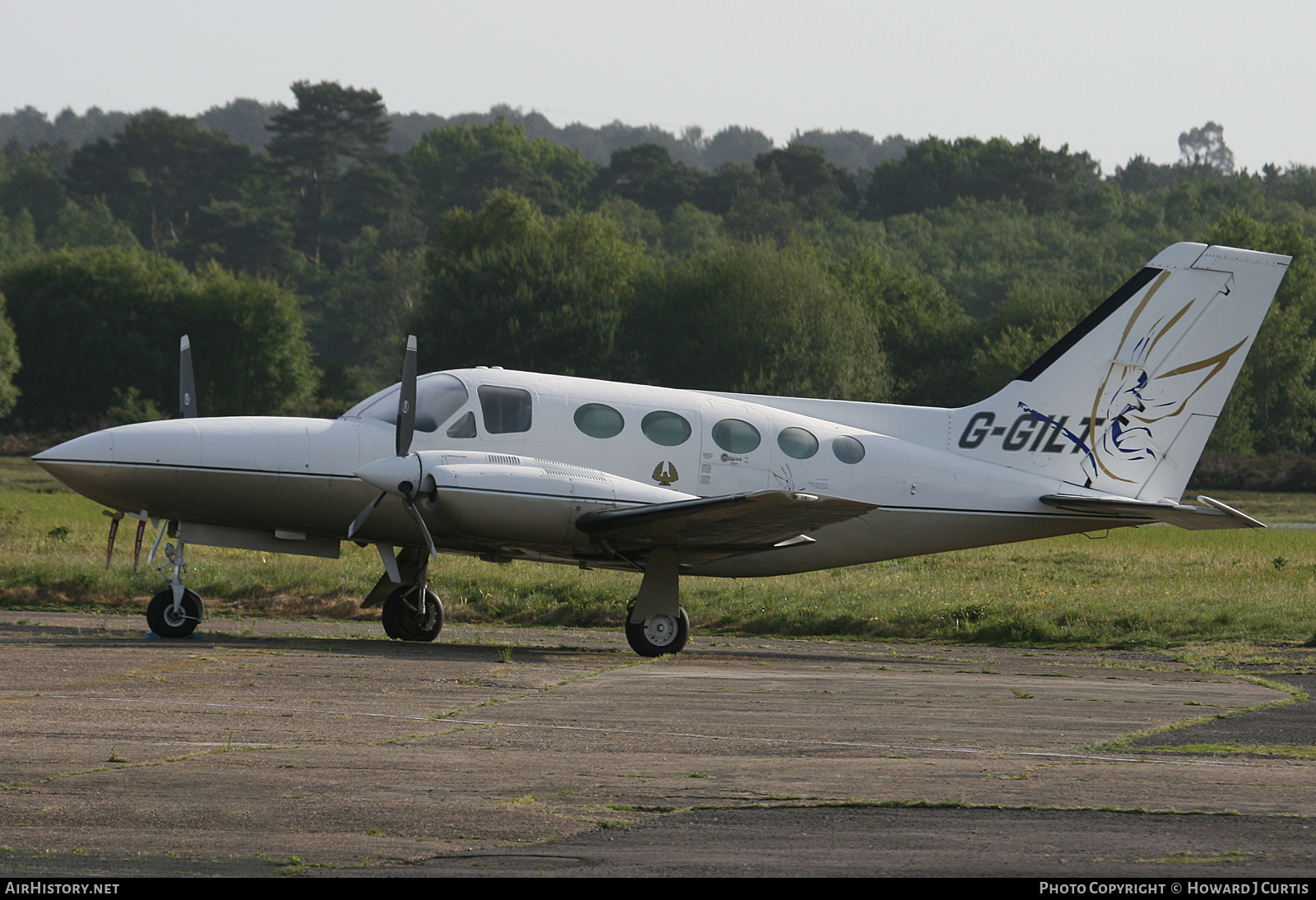Aircraft Photo of G-GILT | Cessna 421C Golden Eagle | AirHistory.net #268033