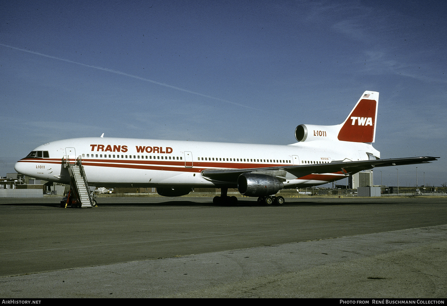 Aircraft Photo of N31019 | Lockheed L-1011-385-1 TriStar 50 | Trans World Airlines - TWA | AirHistory.net #268034