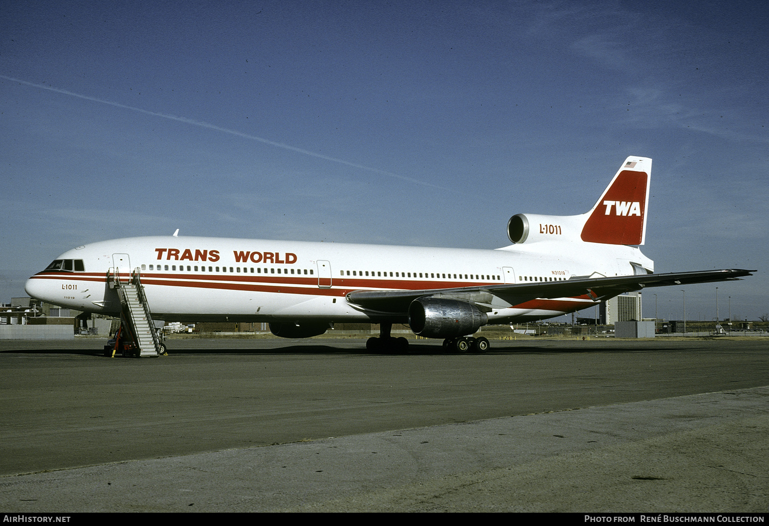 Aircraft Photo of N31019 | Lockheed L-1011-385-1 TriStar 1 | Trans World Airlines - TWA | AirHistory.net #268034