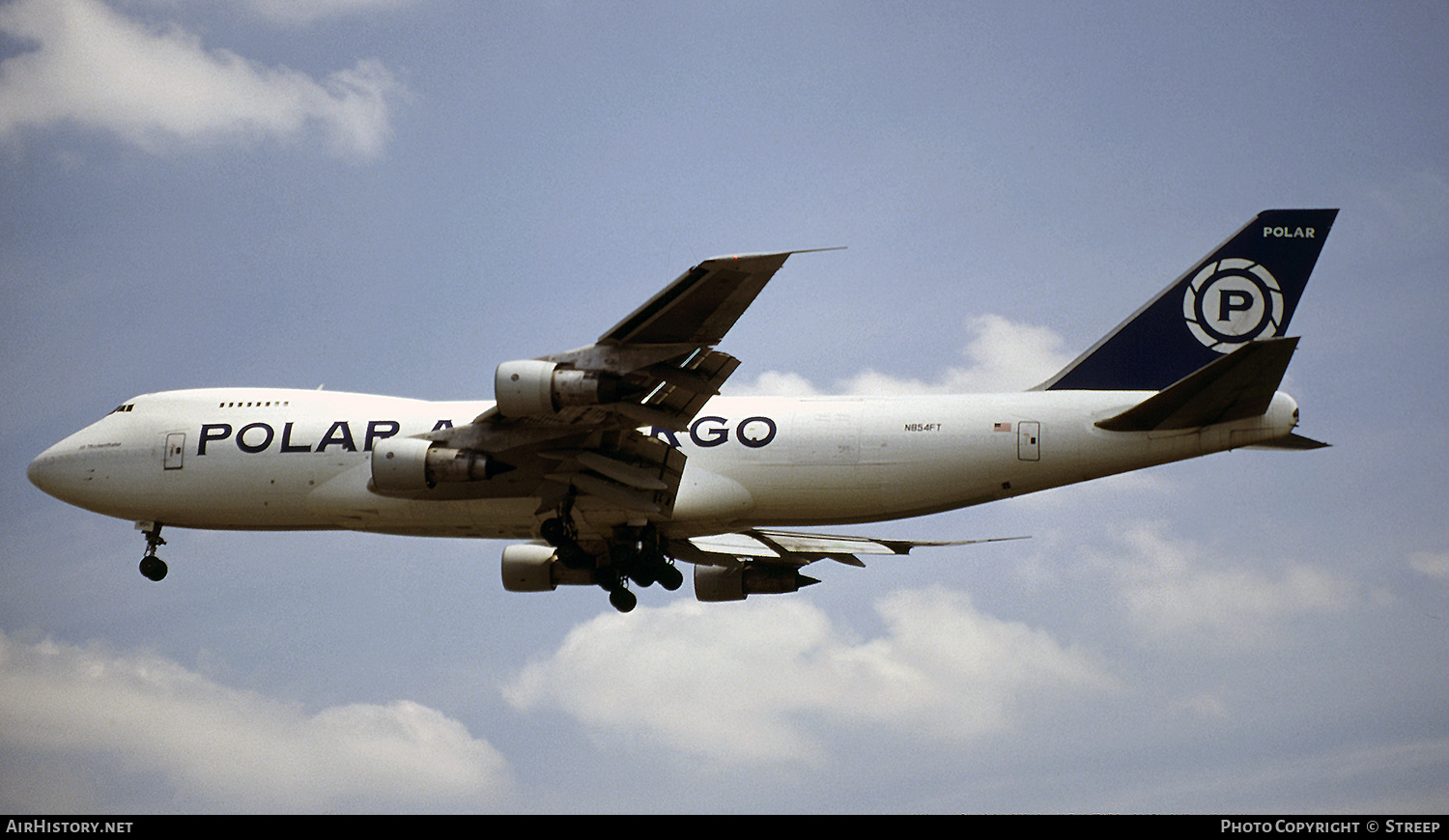 Aircraft Photo of N854FT | Boeing 747-122(SF) | Polar Air Cargo | AirHistory.net #268036