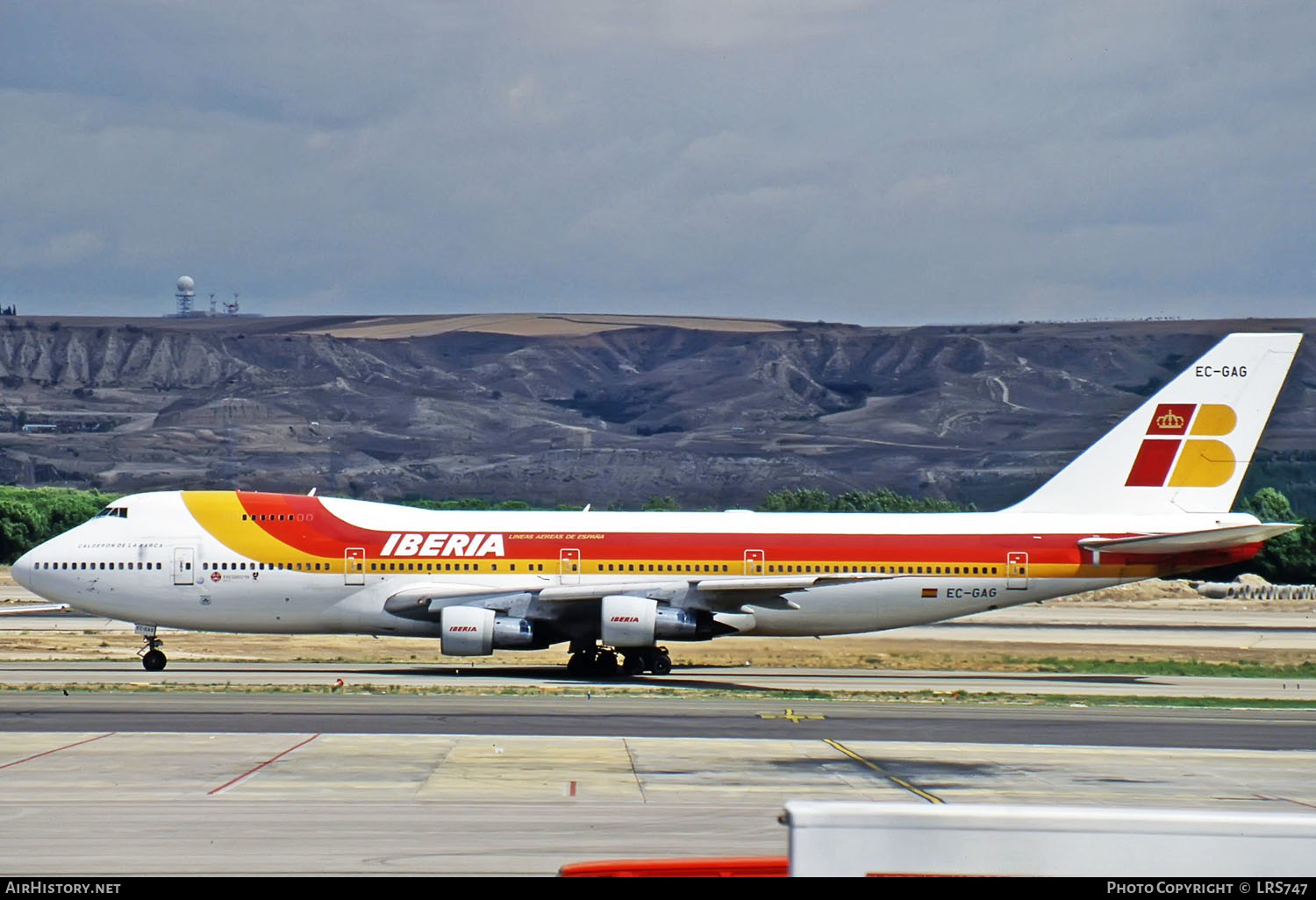 Aircraft Photo of EC-GAG | Boeing 747-256B | Iberia | AirHistory.net #268038
