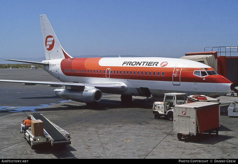 Aircraft Photo of N7352F | Boeing 737-291/Adv | Frontier Airlines | AirHistory.net #268041