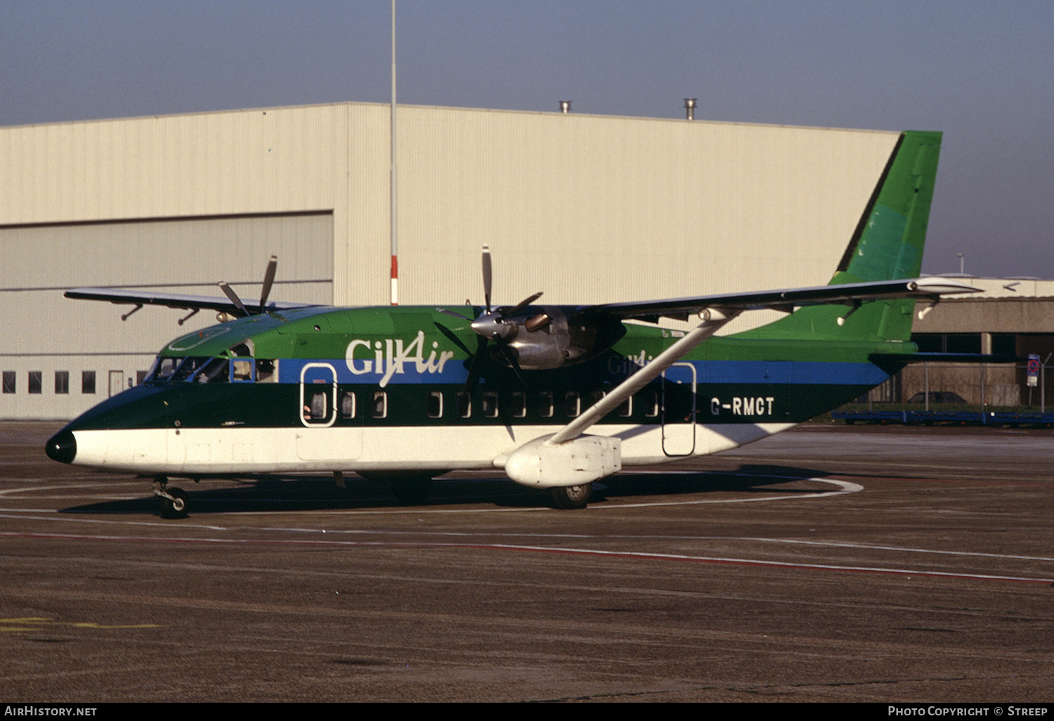 Aircraft Photo of G-RMCT | Short 360-100 | Gill Airways | AirHistory.net #268046