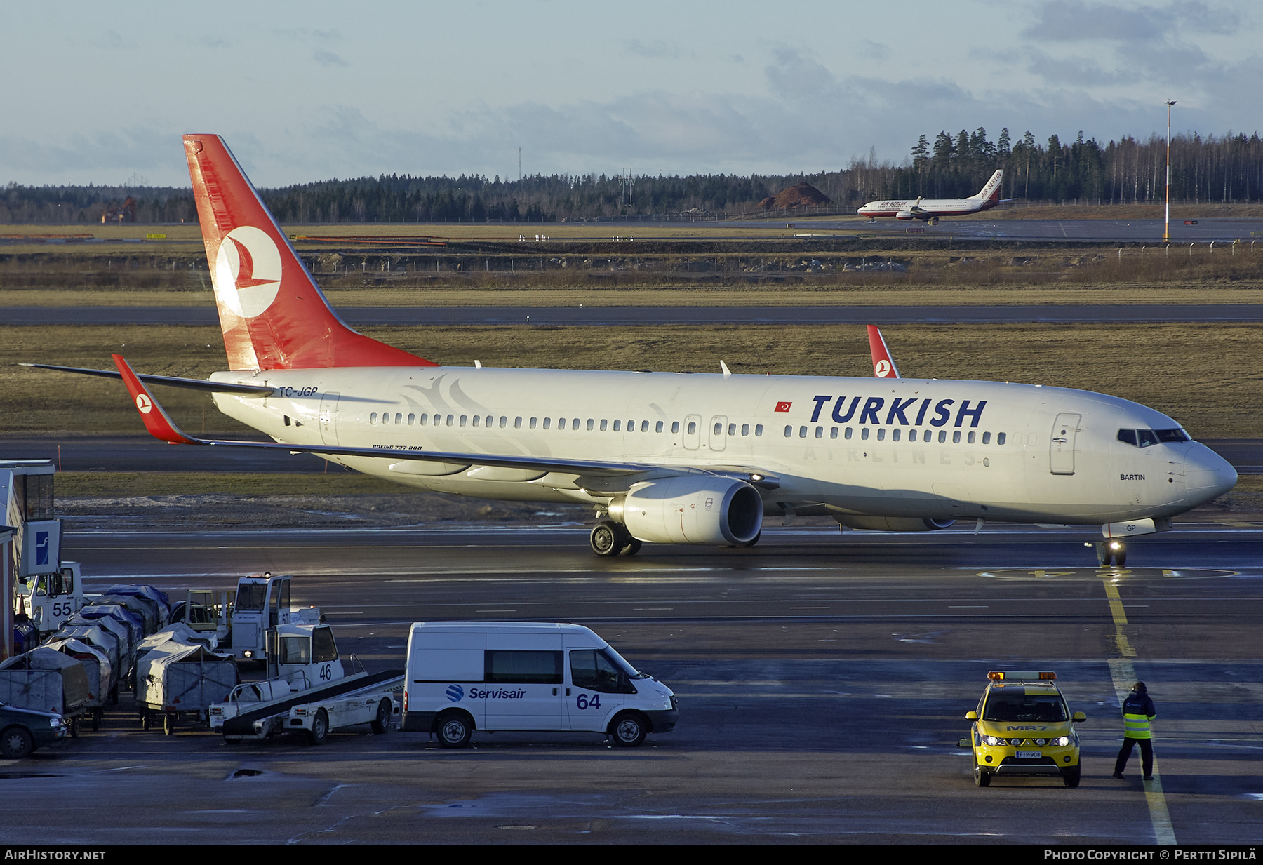 Aircraft Photo of TC-JGP | Boeing 737-8F2 | Turkish Airlines | AirHistory.net #268048