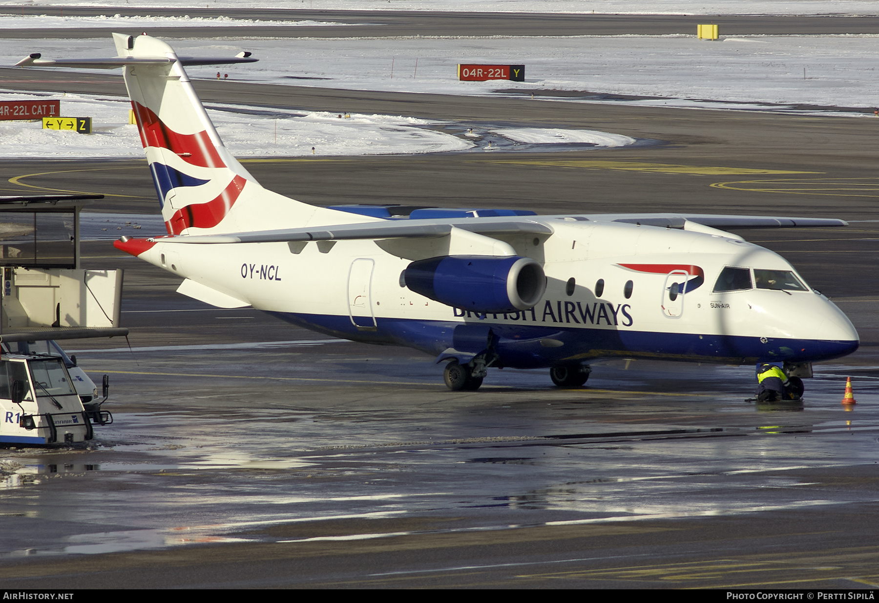 Aircraft Photo of OY-NCL | Fairchild Dornier 328-310 328JET | British Airways | AirHistory.net #268063
