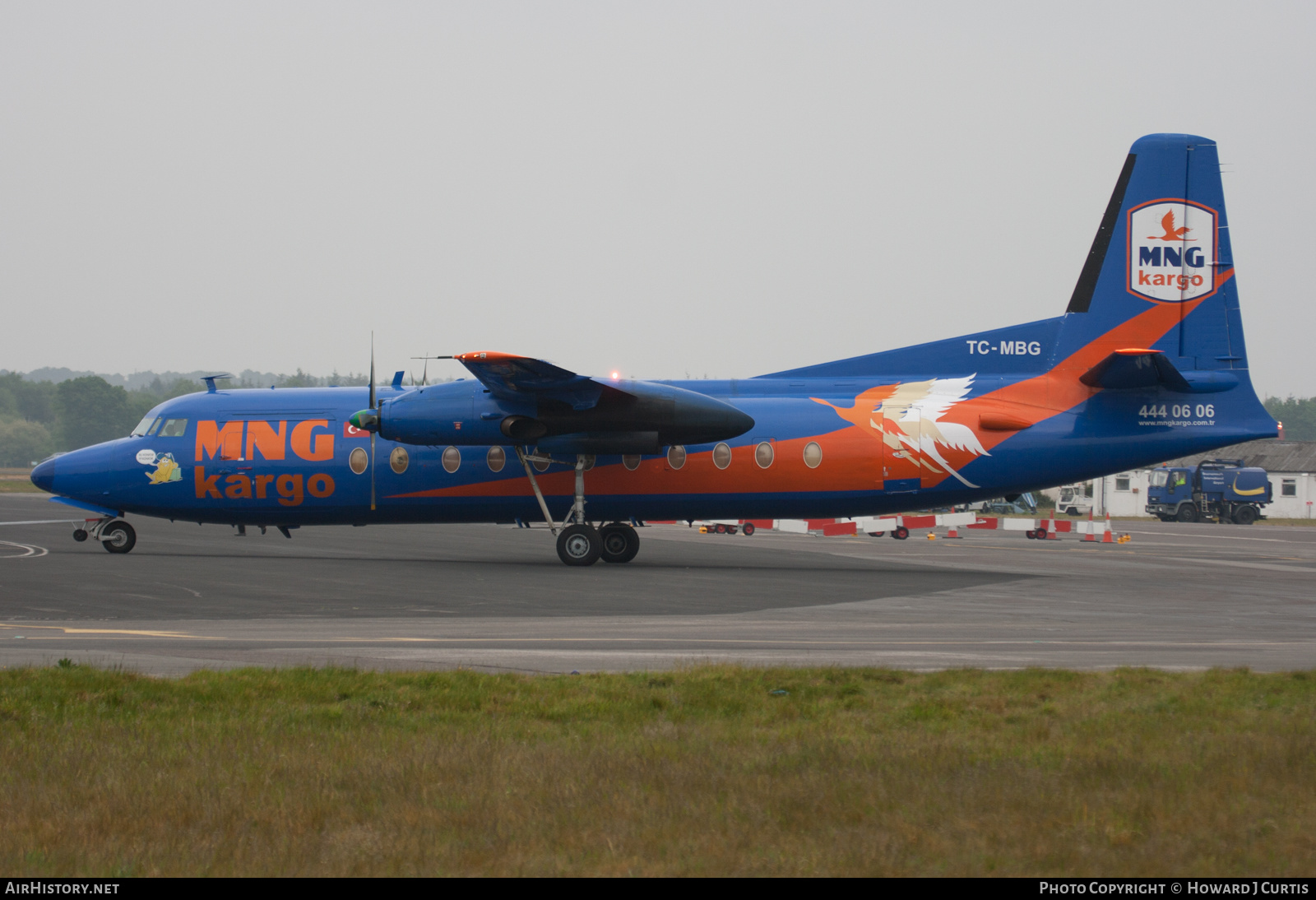 Aircraft Photo of TC-MBG | Fokker F27-500 Friendship | MNG Kargo | AirHistory.net #268064