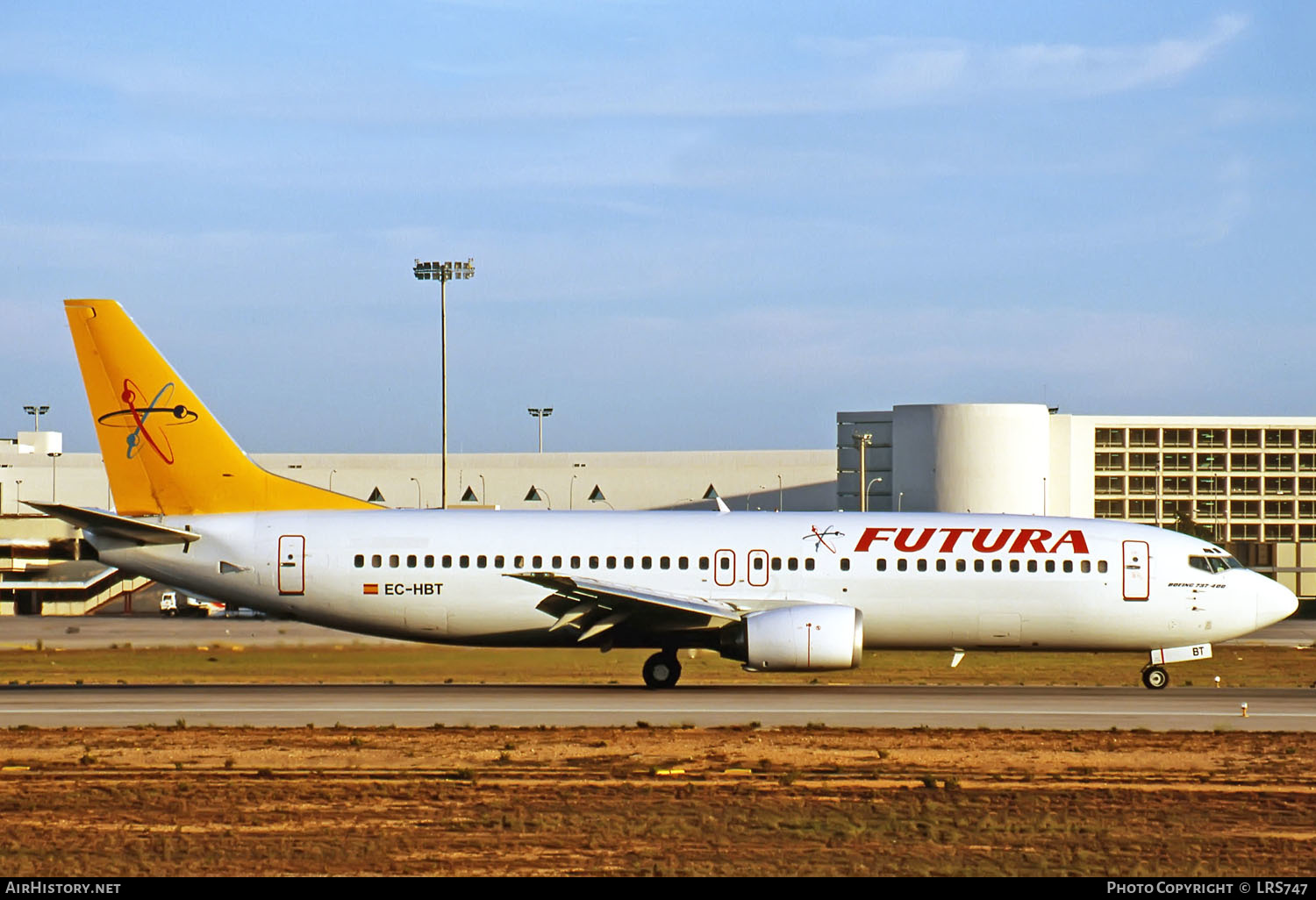 Aircraft Photo of EC-HBT | Boeing 737-4Y0 | Futura International Airways | AirHistory.net #268070