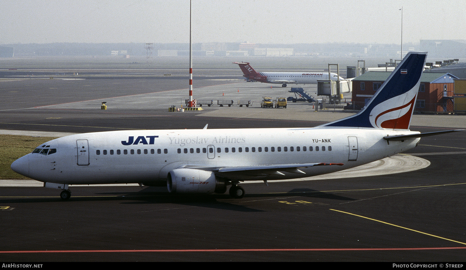 Aircraft Photo of YU-ANK | Boeing 737-3H9 | JAT Yugoslav Airlines - Jugoslovenski Aerotransport | AirHistory.net #268071