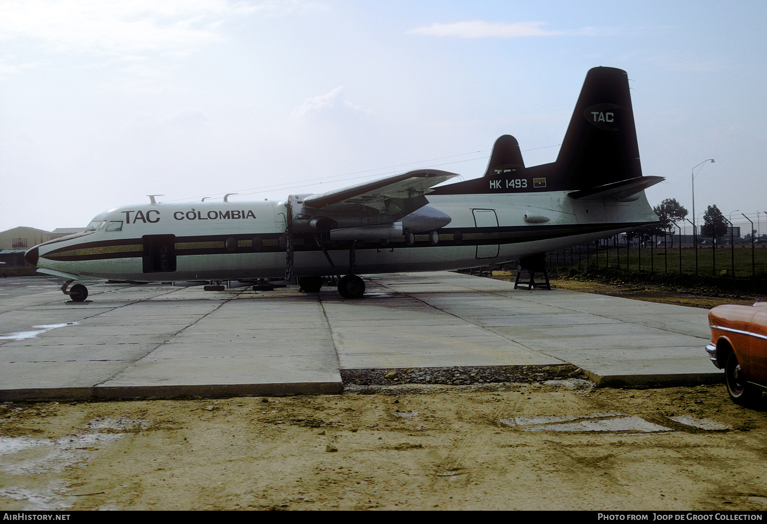 Aircraft Photo of HK-1493 | Fairchild F-27 | TAC Colombia - Transportes Aéreos del Cesar | AirHistory.net #268082