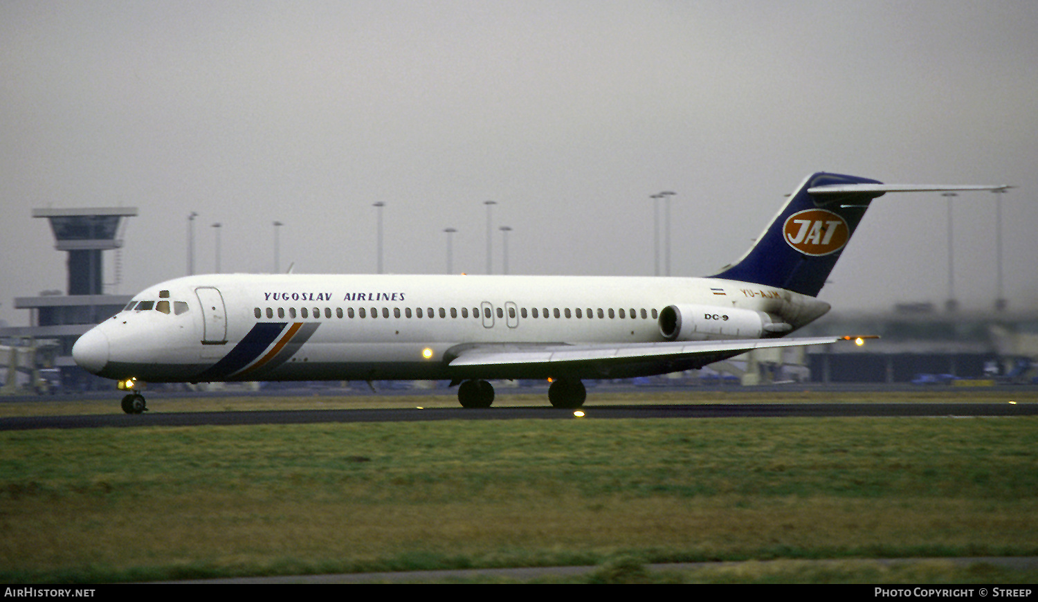 Aircraft Photo of YU-AJM | McDonnell Douglas DC-9-32 | JAT Yugoslav Airlines - Jugoslovenski Aerotransport | AirHistory.net #268099