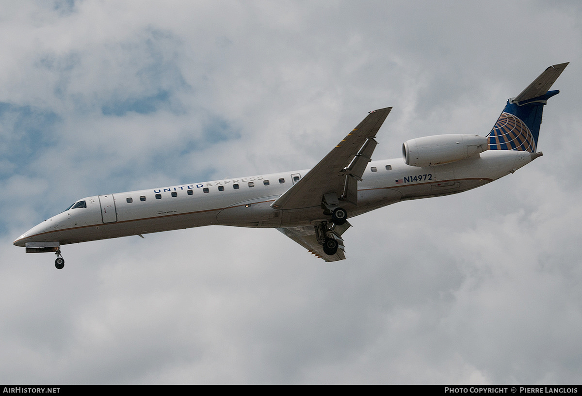 Aircraft Photo of N14972 | Embraer ERJ-145LR (EMB-145LR) | United Express | AirHistory.net #268108