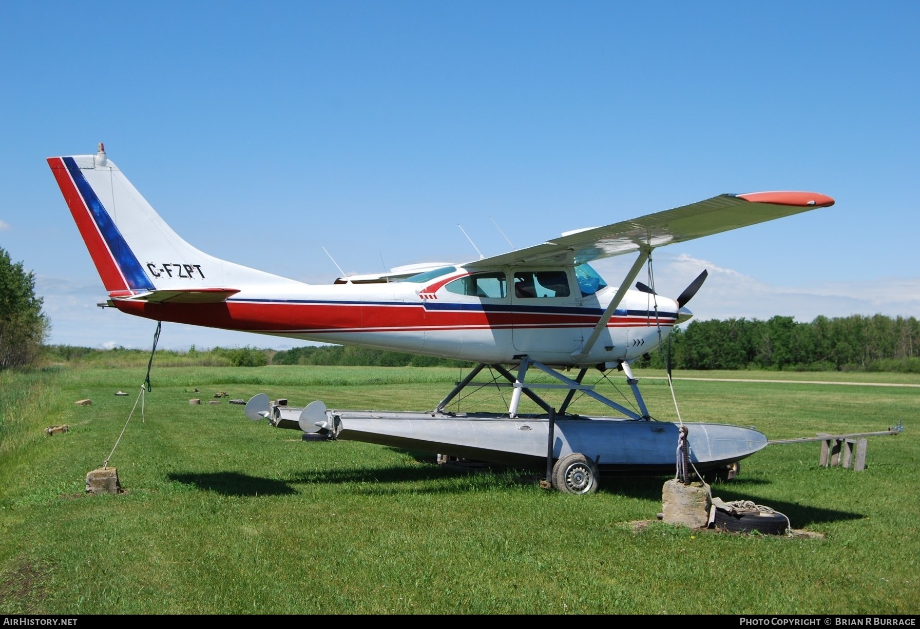 Aircraft Photo of C-FZPT | Cessna 182G | AirHistory.net #268111