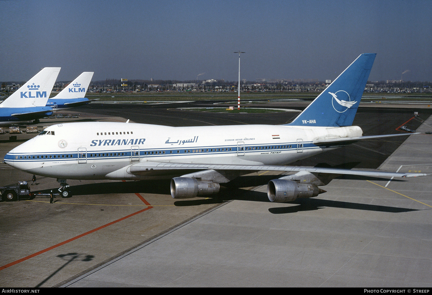 Aircraft Photo of YK-AHA | Boeing 747SP-94 | Syrian Air - Syrian Arab Airlines | AirHistory.net #268112