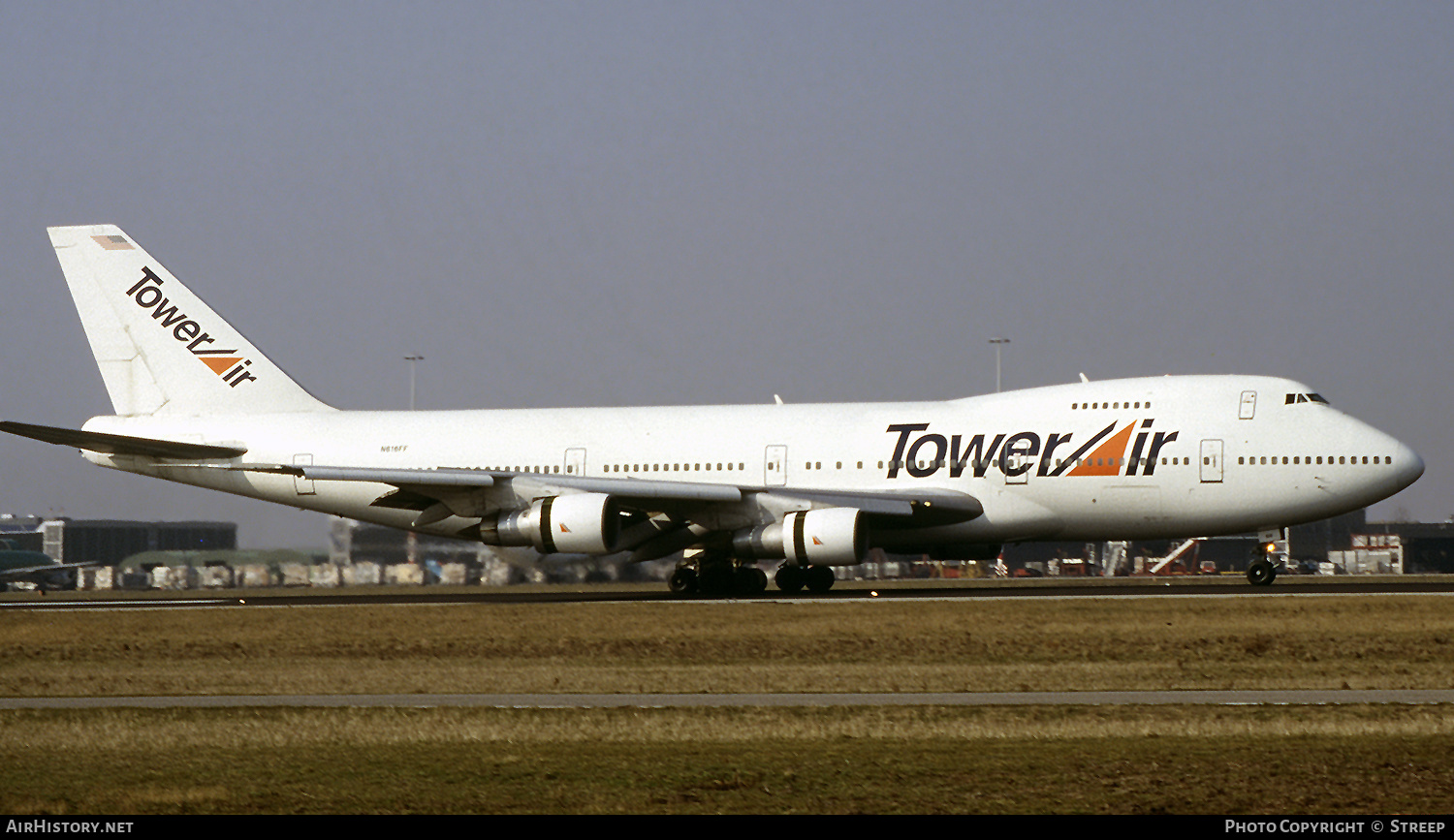 Aircraft Photo of N616FF | Boeing 747-212B | Tower Air | AirHistory.net #268131