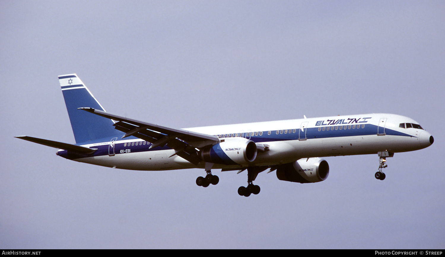 Aircraft Photo of 4X-EBI | Boeing 757-258 | El Al Israel Airlines | AirHistory.net #268135