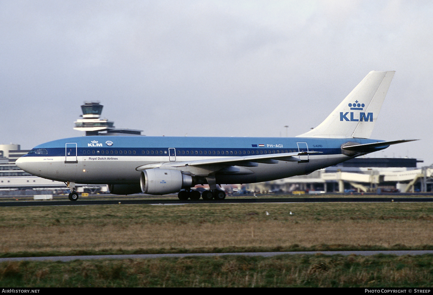 Aircraft Photo of PH-AGI | Airbus A310-203 | KLM - Royal Dutch Airlines | AirHistory.net #268137