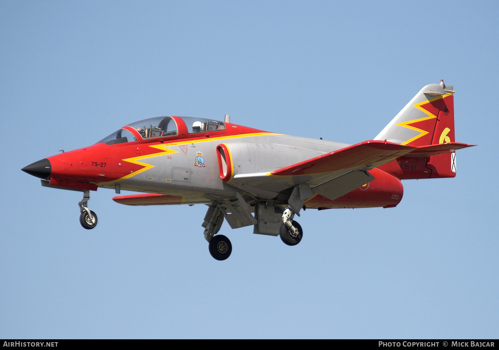 Aircraft Photo of E.25-27 | CASA C101EB Aviojet | Spain - Air Force | AirHistory.net #268150