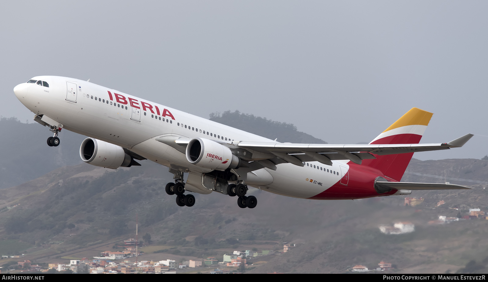 Aircraft Photo of EC-MNL | Airbus A330-202 | Iberia | AirHistory.net #268159