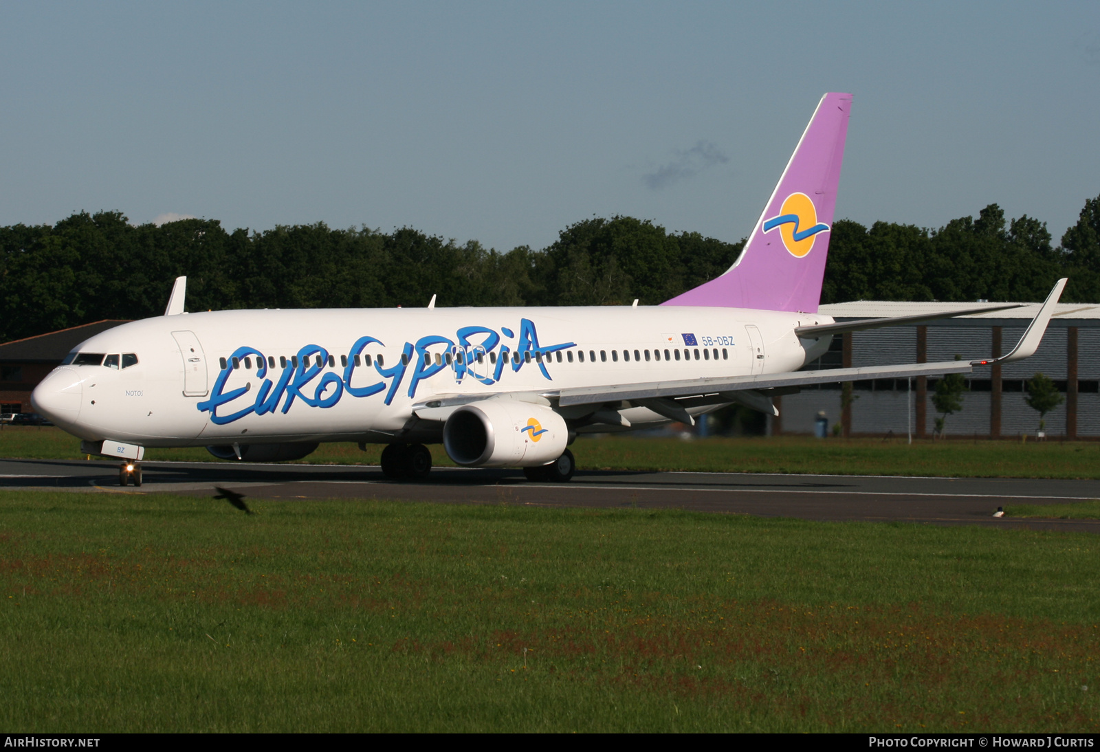 Aircraft Photo of 5B-DBZ | Boeing 737-8BK | Eurocypria Airlines | AirHistory.net #268161