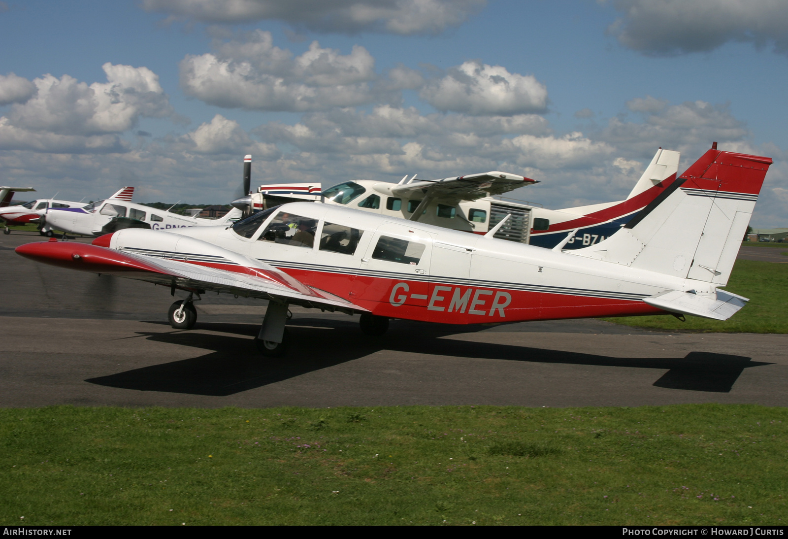 Aircraft Photo of G-EMER | Piper PA-34-200 Seneca | AirHistory.net #268163