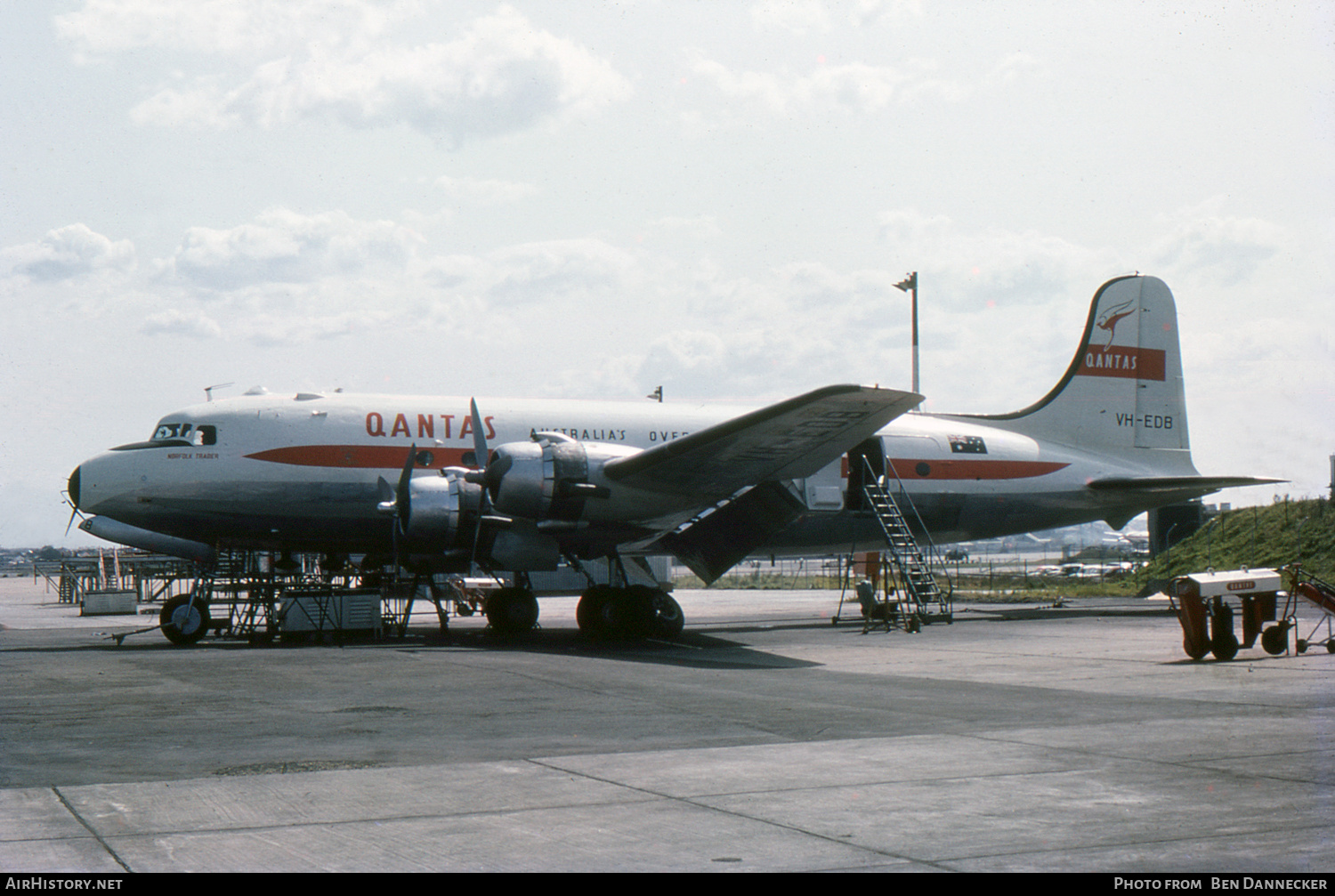 Aircraft Photo of VH-EDB | Douglas C-54A Skymaster | Qantas | AirHistory.net #268179