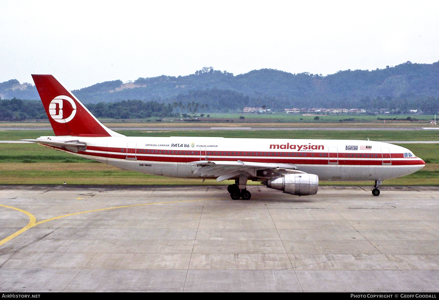 Aircraft Photo of 9M-MHD | Airbus A300B4-203 | Malaysian Airline System - MAS | AirHistory.net #268184