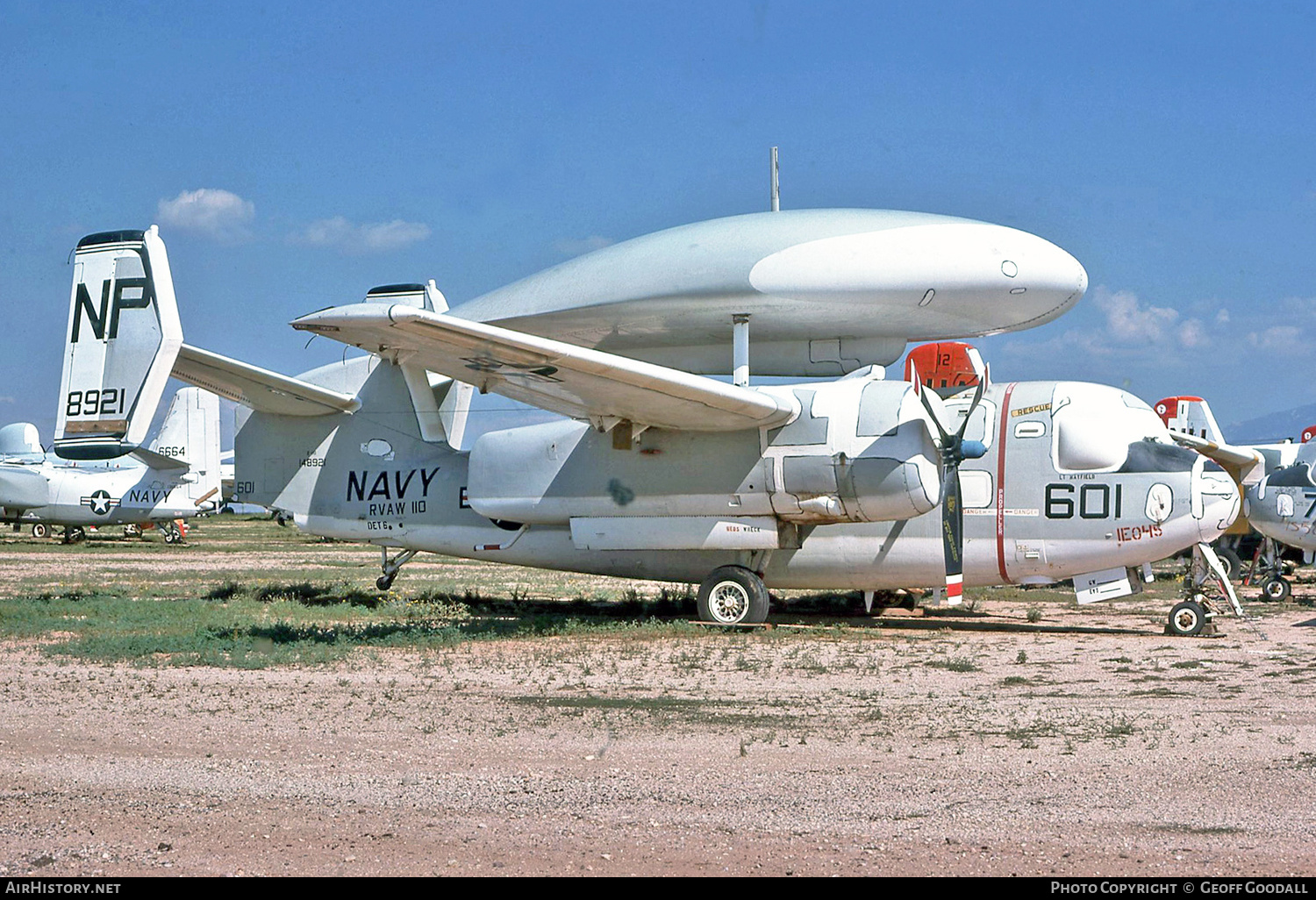 Aircraft Photo of 148921 | Grumman E-1B Tracer (G-117/WF-2) | USA - Navy | AirHistory.net #268195