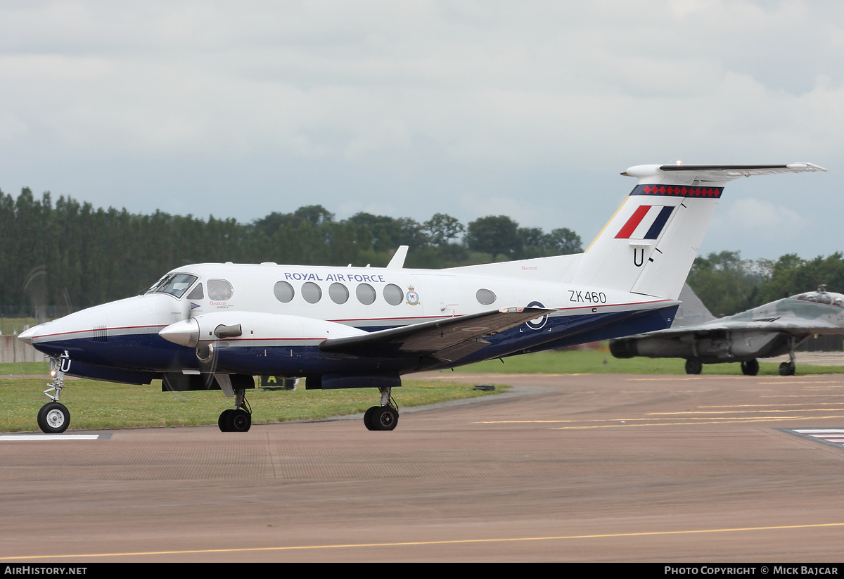 Aircraft Photo of ZK460 | Hawker Beechcraft B200GT King Air | UK - Air Force | AirHistory.net #268200