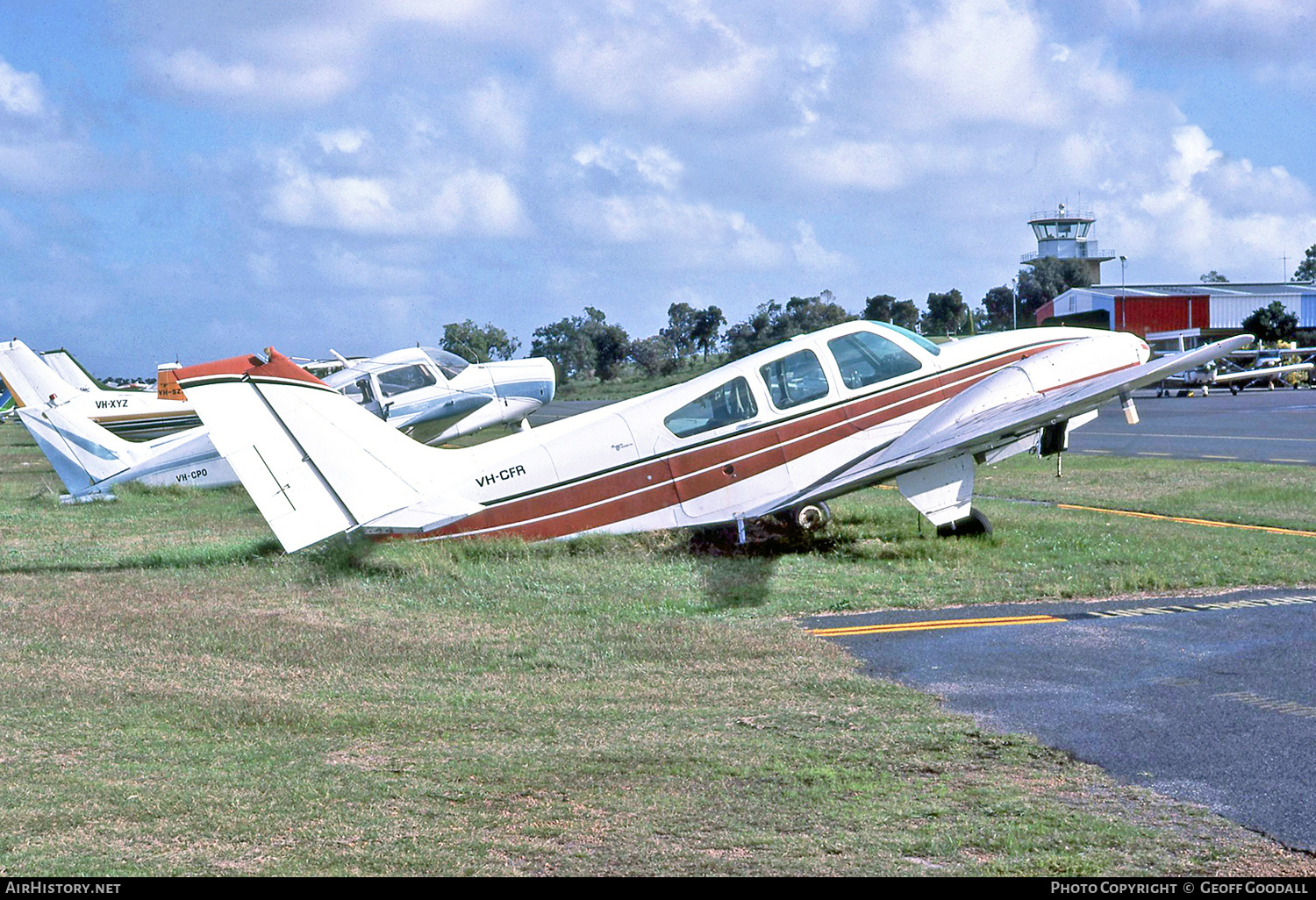 Aircraft Photo of VH-CFR | Beech C55 Baron (95-C55) | AirHistory.net #268202