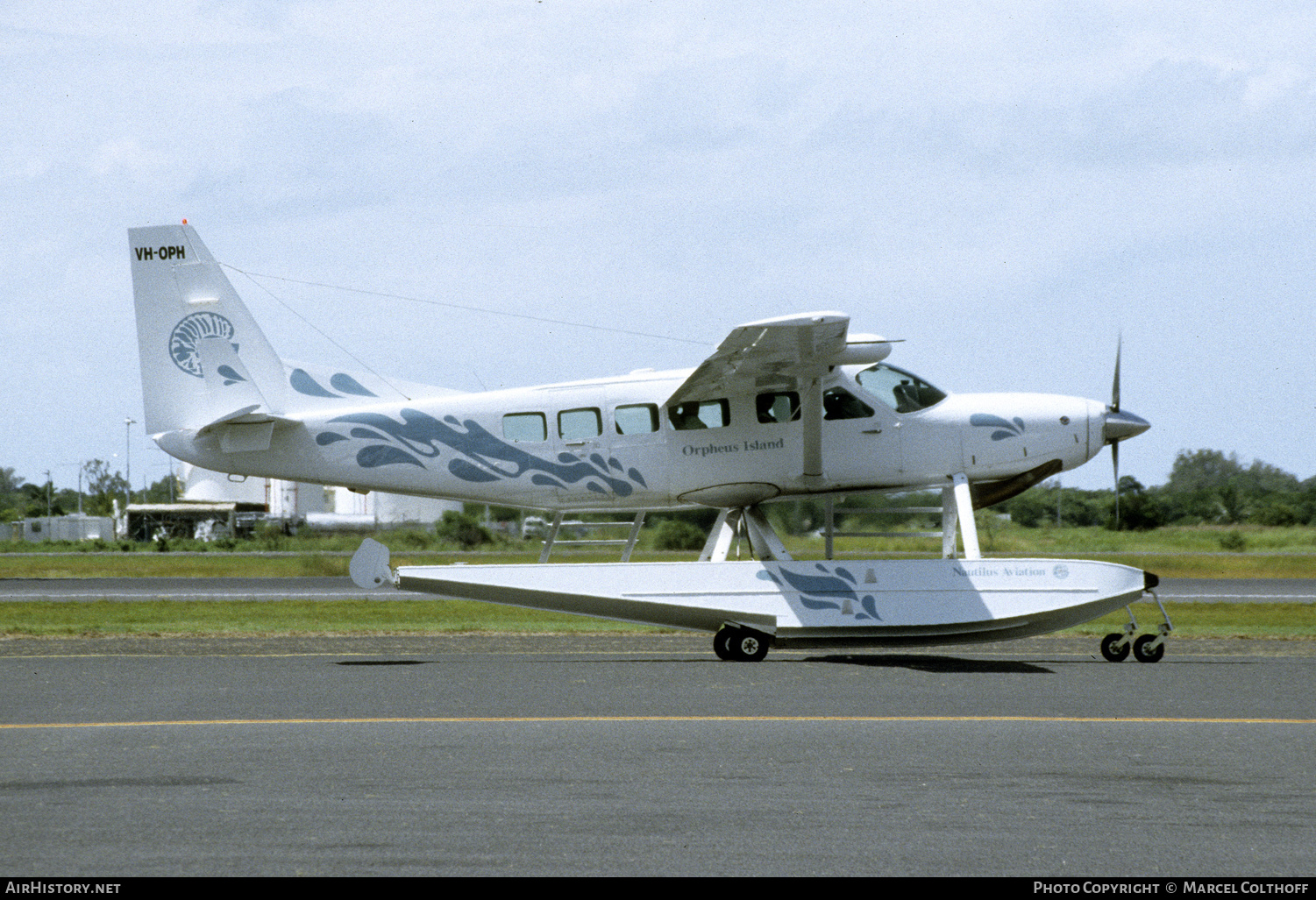 Aircraft Photo of VH-OPH | Cessna 208 Aero Twin 850 Caravan | Nautilus Aviation | AirHistory.net #268209