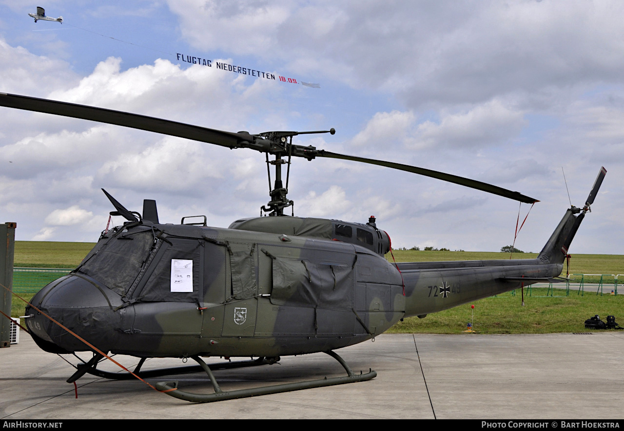 Aircraft Photo of 7249 | Bell UH-1D Iroquois | Germany - Army | AirHistory.net #268226