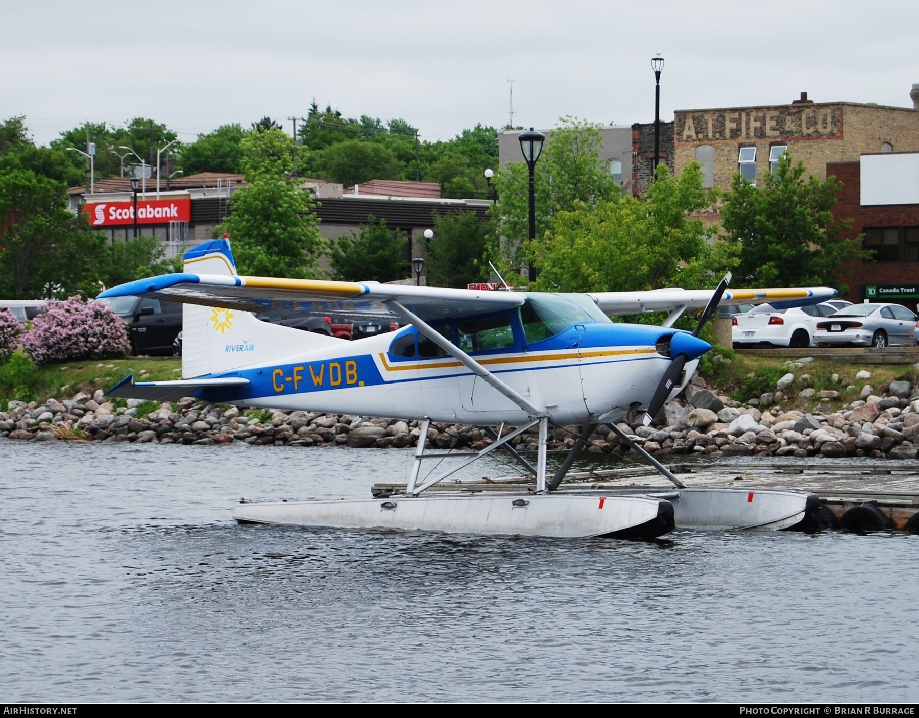 Aircraft Photo of C-FWDB | Cessna A185E Skywagon 185 | River Air | AirHistory.net #268231