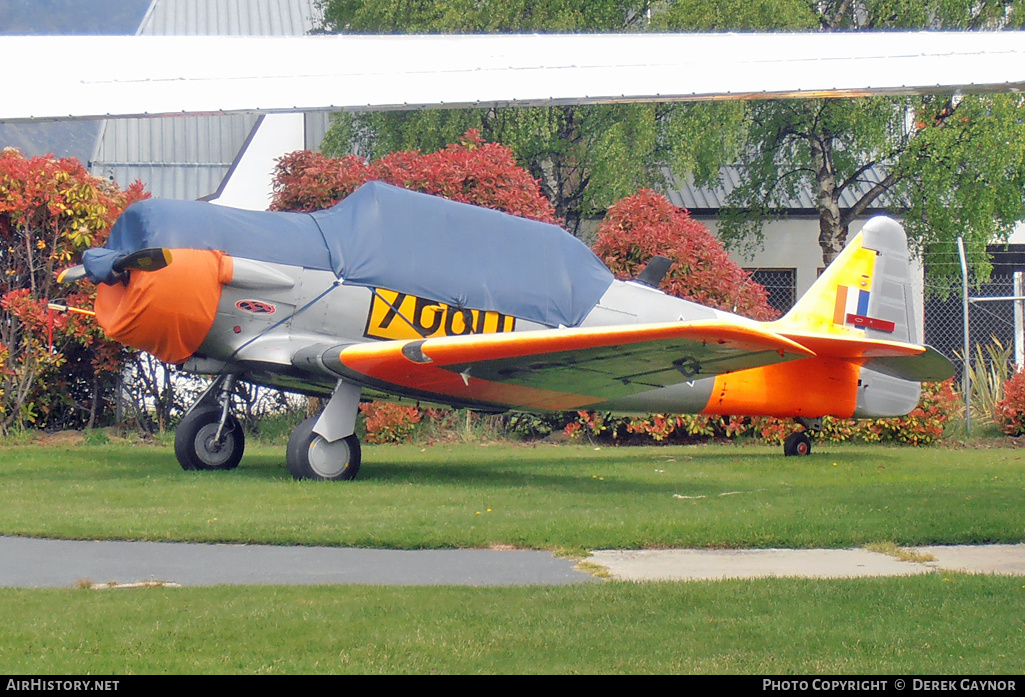 Aircraft Photo of ZK-XSN | North American T-6G Texan | South Africa - Air Force | AirHistory.net #268240