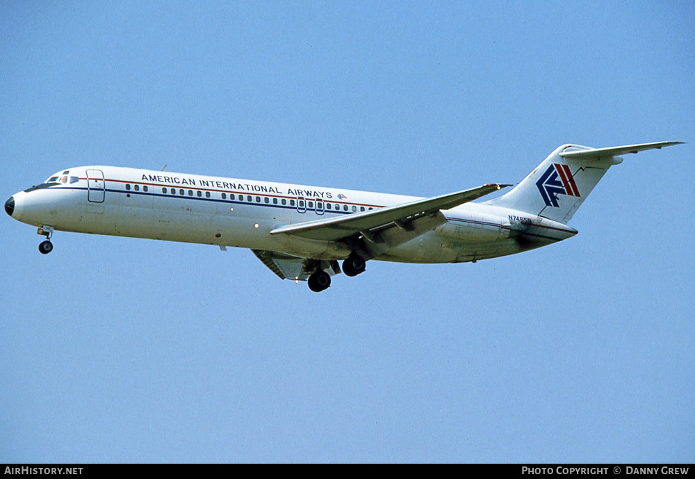 Aircraft Photo of N7465B | McDonnell Douglas DC-9-33CF | American International Airways | AirHistory.net #268245