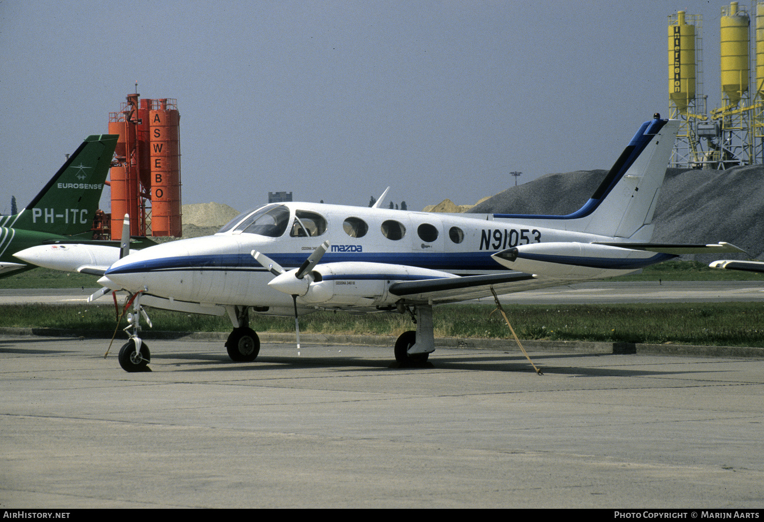 Aircraft Photo of N91053 | Cessna 340A III | Mazda | AirHistory.net #268255