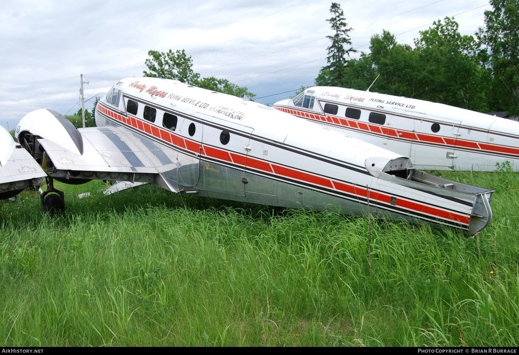 Aircraft Photo of C-FRVL | Beech Expeditor 3T | Rusty Myers Flying Service | AirHistory.net #268256