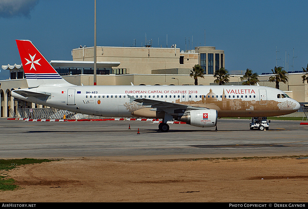 Aircraft Photo of 9H-AEO | Airbus A320-214 | Air Malta | AirHistory.net #268259