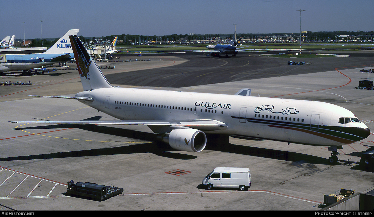 Aircraft Photo of A4O-GU | Boeing 767-3P6/ER | Gulf Air | AirHistory.net #268269