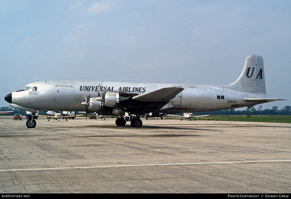 Aircraft Photo of N861TA | Douglas DC-6A | Universal Airlines | AirHistory.net #268281