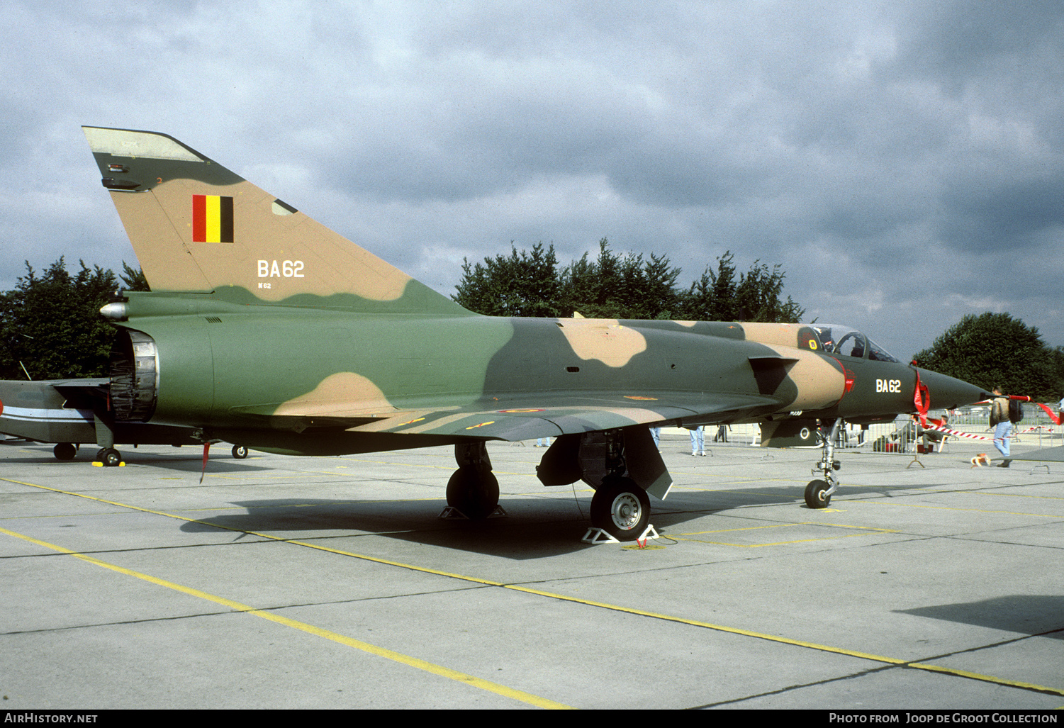 Aircraft Photo of BA62 | Dassault Mirage 5BA Mirsip | Belgium - Air Force | AirHistory.net #268291