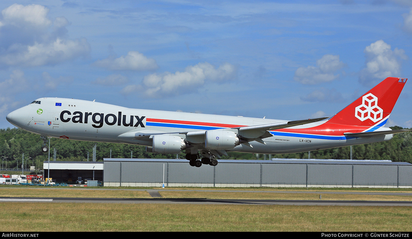 Aircraft Photo of LX-VCN | Boeing 747-8R7F/SCD | Cargolux | AirHistory.net #268296