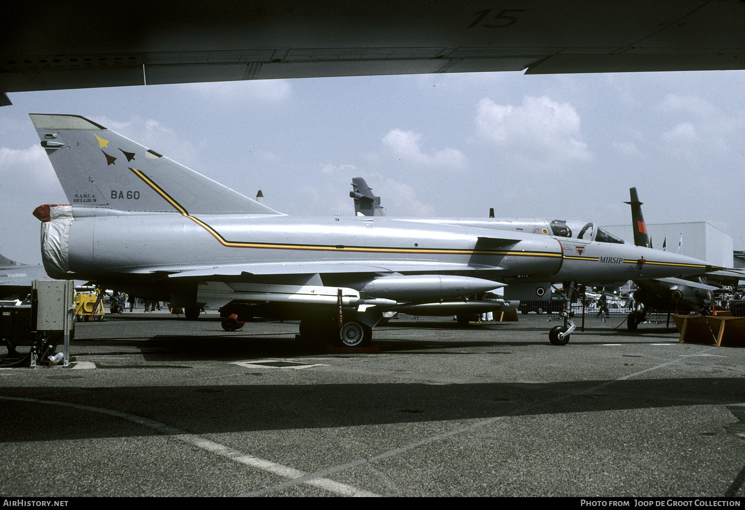 Aircraft Photo of BA60 | Dassault Mirage 5BA Mirsip | Belgium - Air Force | AirHistory.net #268298