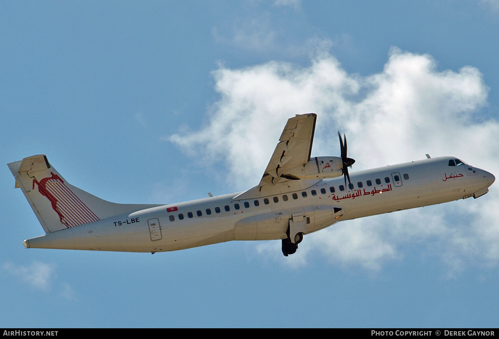 Aircraft Photo of TS-LBE | ATR ATR-72-500 (ATR-72-212A) | Tunisair Express | AirHistory.net #268300
