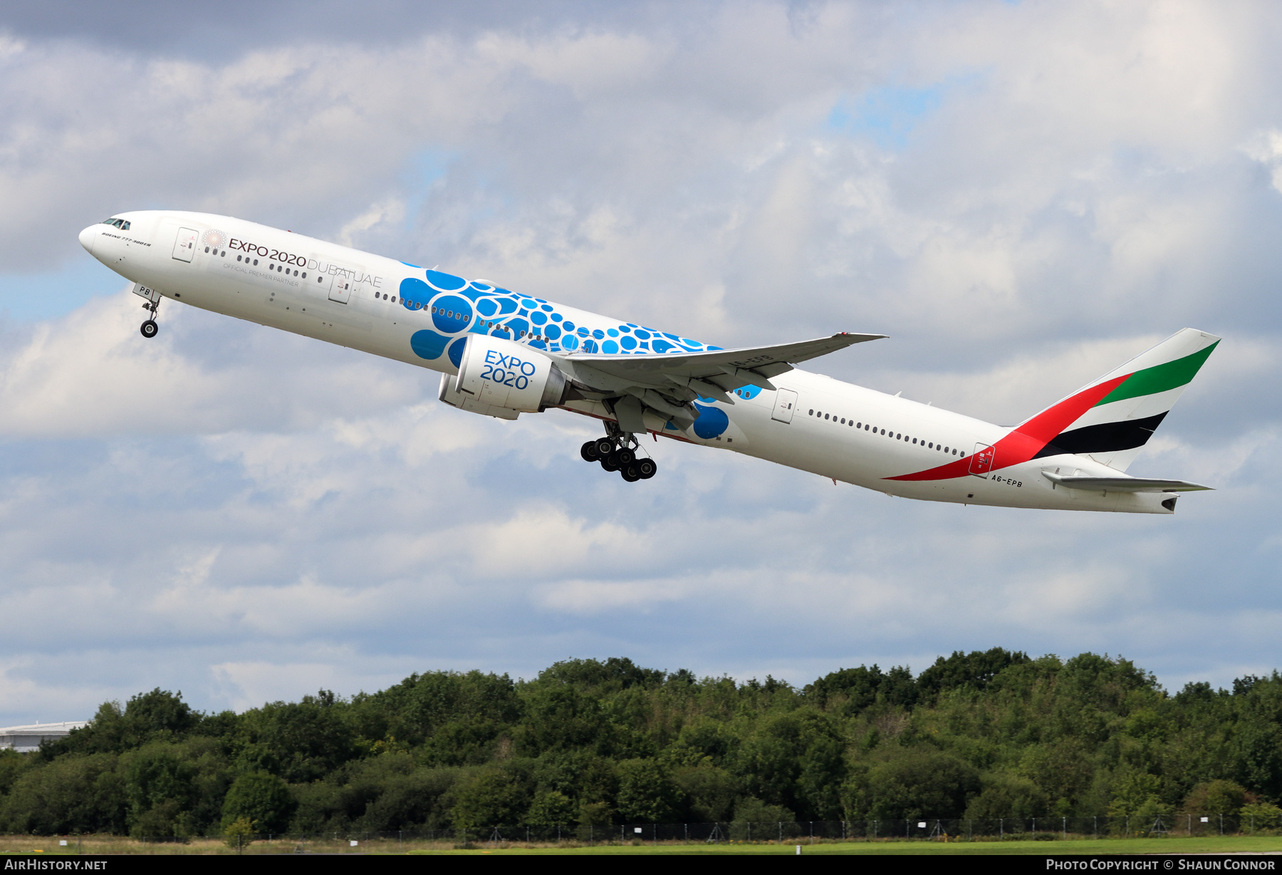 Aircraft Photo of A6-EPB | Boeing 777-31H/ER | Emirates | AirHistory.net #268303