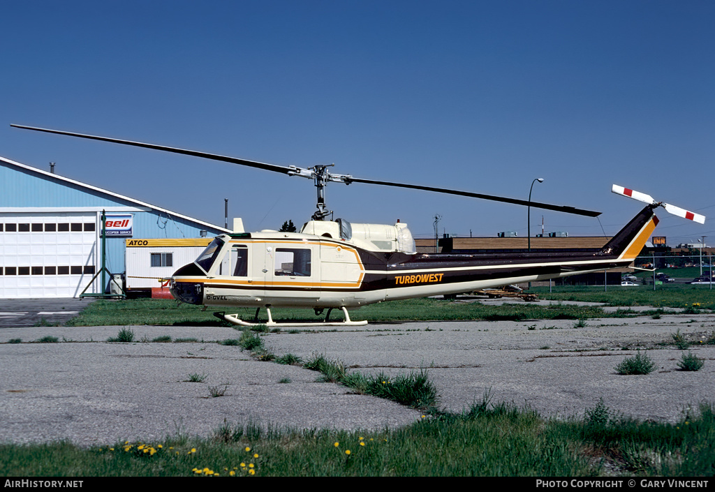 Aircraft Photo of C-GVEL | Bell 204B | Turbowest Helicopters | AirHistory.net #268335